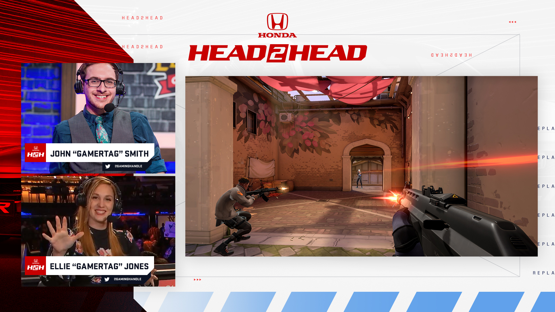 Honda H2H – Direction B – Caster Replay